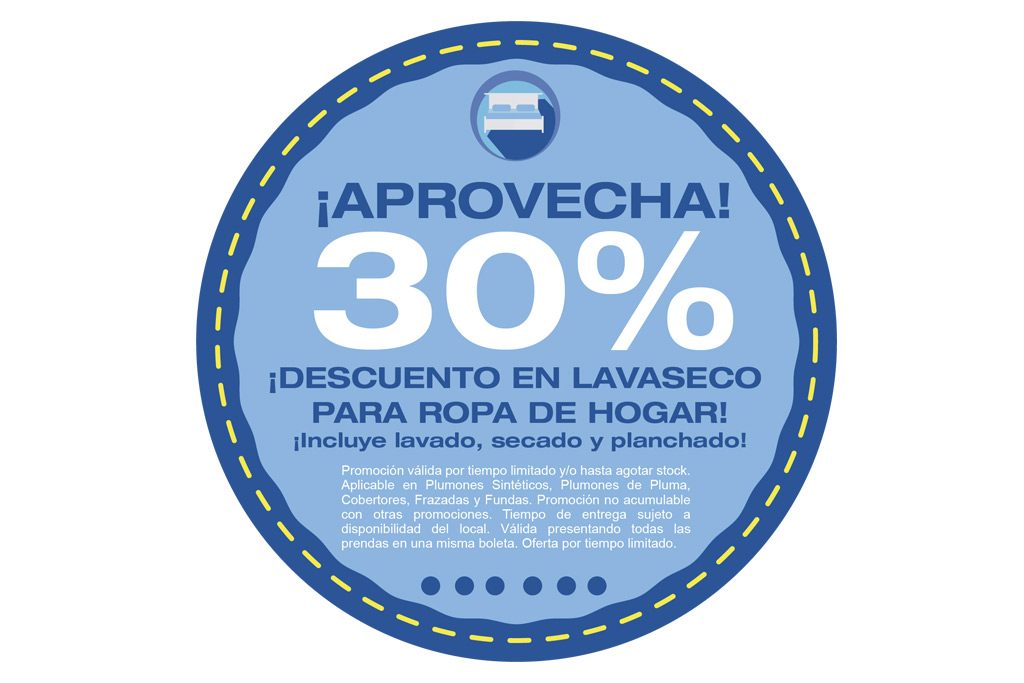 30% de descuento