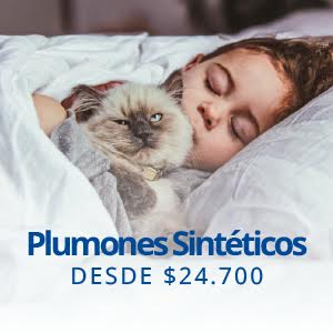 Plumones y/o cobertores sintéticos